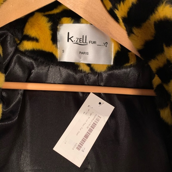 Wild Love of Ours Tiger Faux Fur Coat - Picture 8 of 9
